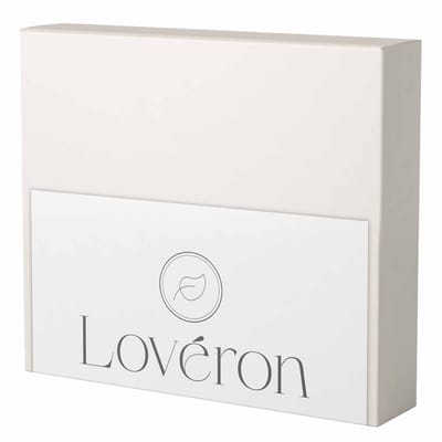 Lovéron kussensloop - Katoen-satijn - 2 stuks - 50x60 cm - Ivoor