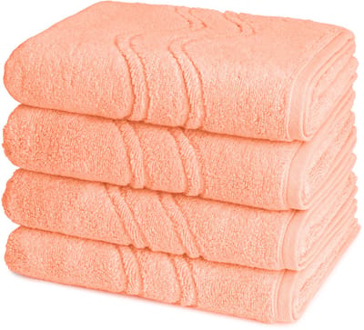 Ross Dames en Heren 4 X handdoek - per set Cashmere feeling