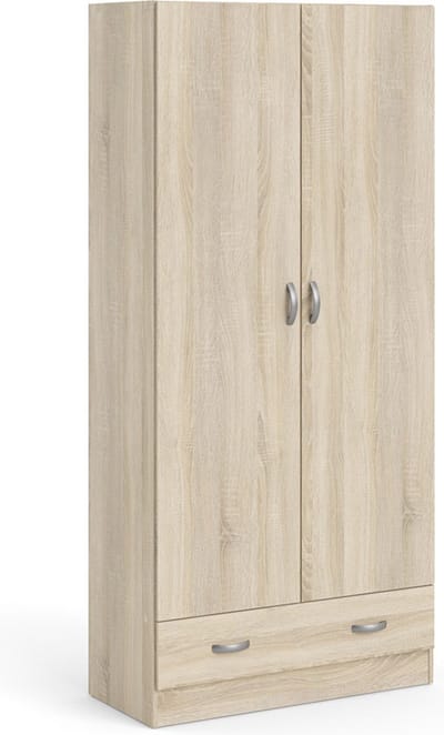 Giga Living Kledingkast Space - Naturel - 79x36x170cm