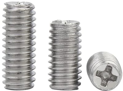 Dailygoods- Madenschroeven M2 x 10 mm - Roestvrij Staal - 100 Stuks - Bevestigingselementen - Kruiskopschroeven - Hoogwaardige Kwaliteit - Schroefdraadpennen