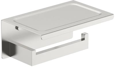 DutchLine - Phone Toiletrolhouder – Geborsteld staal