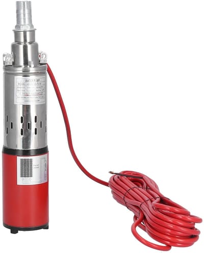 Allecto - DC12V Solar Waterpomp - Diepe Putpomp voor Irrigatie - Ideaal voor Visboot - Efficiënte waterafvoer - Geschikt voor tuinen en vijvers - B...