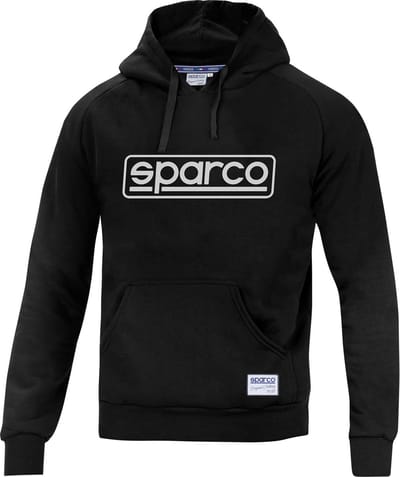 Sparco Frame Hoodie - Marineblauw/Zwart/Rood