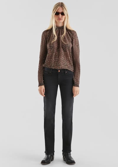 Q/S designed by - Dames broek - Maat W36 x L32 - Vrouwen - ZWART - voering