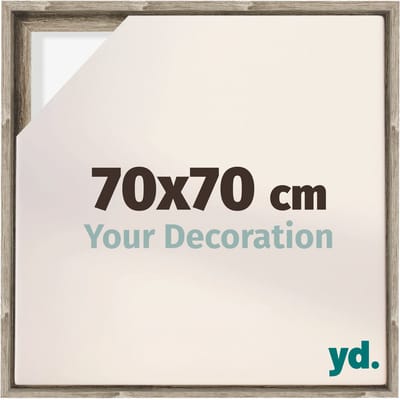 Your Decoration - Baklijst 70x70 cm - Sonoma Eiken - Baklijst voor Canvas - MDF - Lyon
