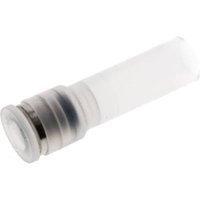 6mm x 10mm PA Insteekfitting Plug EPDM/PTFE