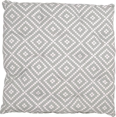 Dotted Ethnic Frosty Groen Mattress | 40 X 40 | Sierkussen Voor Woonkamer Of Slaapkamer