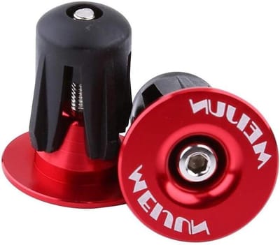 Fietsstuur Eindkap - Stuur Plug - Fietsen Beschermen - Aluminium Constructie - 2 stuks - Rood