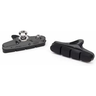 Elvedes Race remblokken 55mm - aluminium cartridge - geschikt voor Shimano velgremmen - per paar