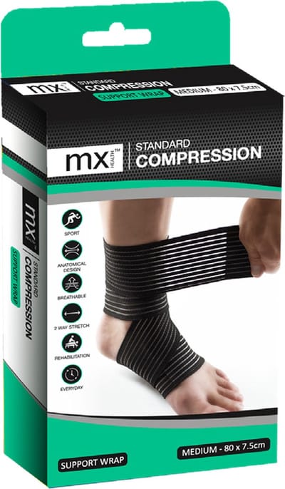 Mx enkel elleboog wrap elastisch