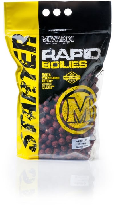 Mivardi Rapid Boilies Hot Spice 24mm 3.5kg