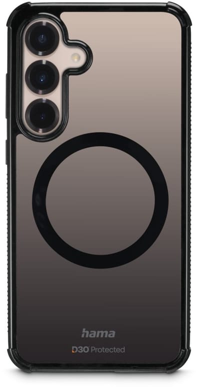 Hama hoesje geschikt voor Galaxt S25 Plus - Extreme Protect magnetisch - Zwart