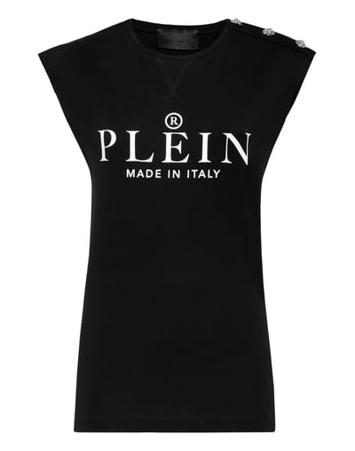 T-Shirt Ronde Hals Iconic Plein