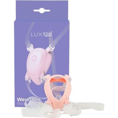 Luxus - Draagbaar Harnasje voor de Luxus Vibrator - Transparant