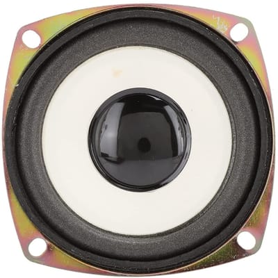 Allecto - 3-Inch Luidspreker - Hoge Gevoeligheid - Voor Multimedia Sound Box - 4 Ohm - Stereo Surround Sound - Ideaal voor Audio Enthousiastelingen