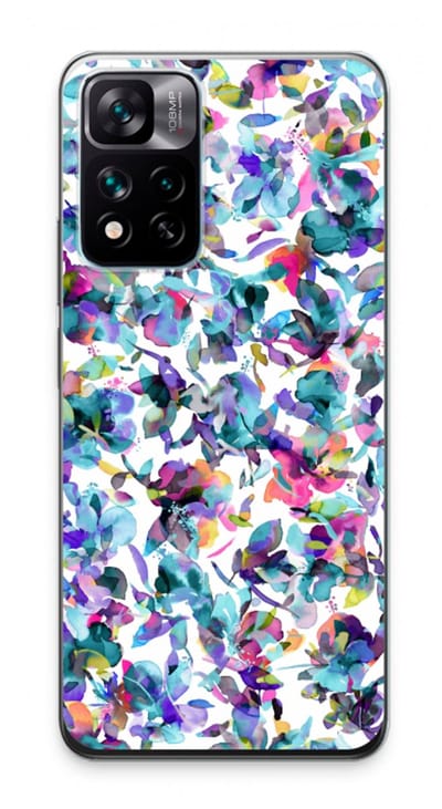 Case Company® - Hoesje geschikt voor Xiaomi 11i hoesje - Hibiscus Flowers - Soft Cover Telefoonhoesje - Bescherming aan alle Kanten en Schermrand