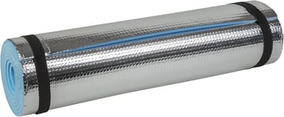 Slaapmat Aluminium Coating - Isolerende Mat - Kamperen en Outdoor - Warmte-isolerend - 50 x 180 cm - Zilver
