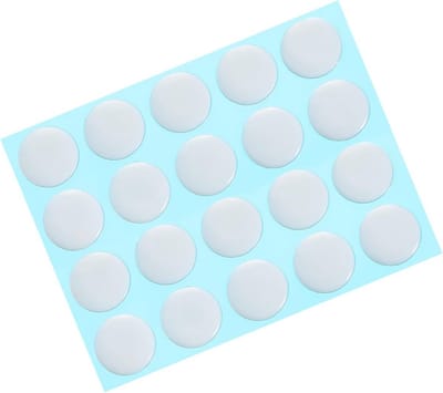 Muis Voeten Pads - Skates Vervanging - Soepel Gamen - Zelfklevend Ontwerp - 20 Stuks - Wit