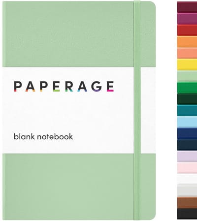 Blanco Notitieboek A5 Hardcover - 160 Pagina's Dik Papier