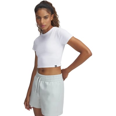 T-Shirt Under Armour Ua Rival Rib Baby Tee - Sportswear - Vrouwen