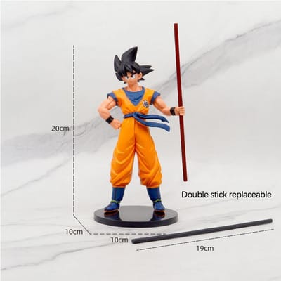Hete Dragon Ball Son Goku Super Saiyan Anime Figuur 22cm Goku DBZ Actiefiguur Model Cadeaus Verzamelfiguren voor Kinderen Premium Kwaliteit