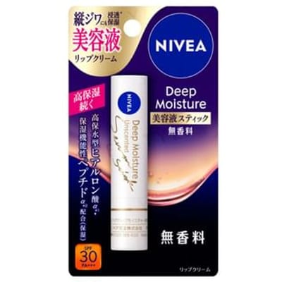 Nivea Japan - Deep Moisture Lip Serum Stick SPF 30 PA+++ Unscented 2.2g