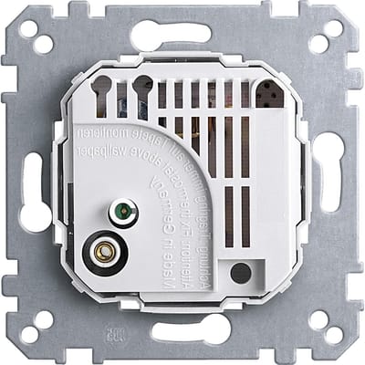 Kamertemperatuurregelaar - Thermostaat Inzetstuk - Verwarming Regelen - Wisselcontact - 2300 Watt - Wit