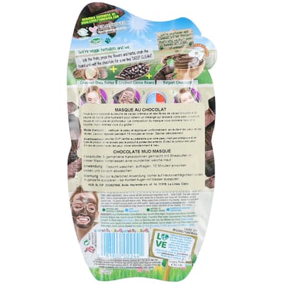7th Heaven - Chocolate Mud Gezichtsmasker - chocolade modder masker - hard drogend - diepreinigend revitaliserend - reinigend - 20 gram