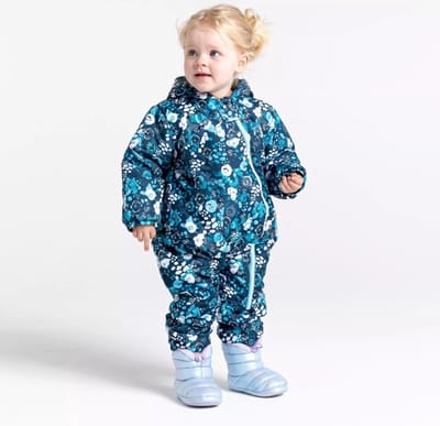 Dare2B Kids Bambino II Snowsuit RiverBluFlor Maat 12-18Maanden / 83cm