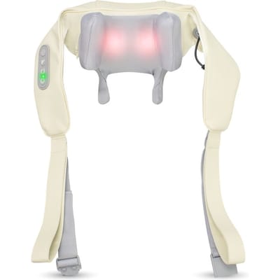 Nuvance - Massagekussen  ook voor Arm Rug & Been Wit