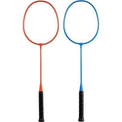 Badmintonrackets Legering Lichtgewicht Elastisch T-stuk Badmintonrackets voor Professionals blue