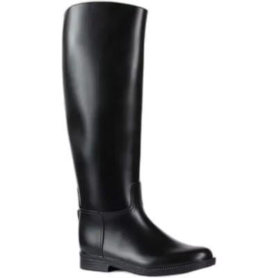 Horze Chester Rubber Rijlaarzen, kinderen, Black, 33
