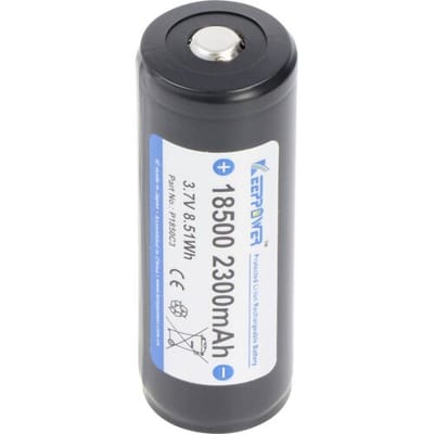 Keeppower Speciale oplaadbare batterij 18500 Li-ion 3.7 V 2300 mAh 1 stuk(s)