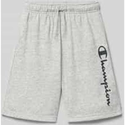 Sweatshorts met logo en elastische band