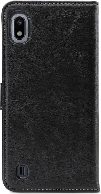 My Style Telefoonhoesje geschikt voor Samsung Galaxy A10 Hoesje | My Style Flex Wallet Bookcase Portemonnee | Pasjeshouder voor 3 Pasjes | Telefoonhoesje voor Pinpas / OV Kaart / Rijbewijs - Zwart