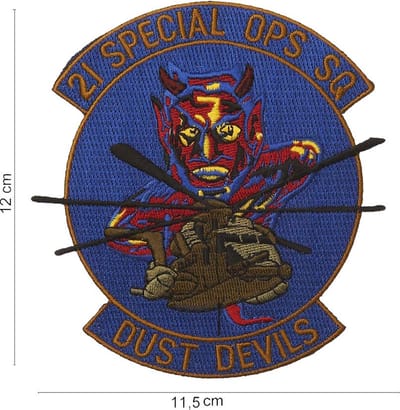 Embleem stof 21 Special ops SQ dust