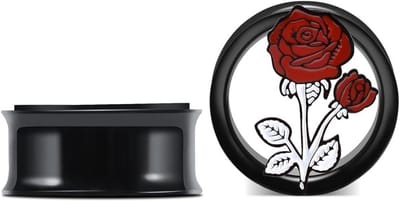Double Flared Oorbellen voor Oren met Nun Logo, Plugs en Tunnels, Stretchers en Expander van 0g tot 1 Inch, Sieraden voor Geperforeerde Oren