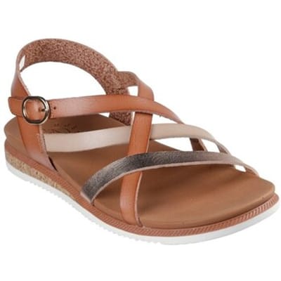 Skechers Desert Kiss Low - Top Rang, Dames bruine Sandalen 37 bruin