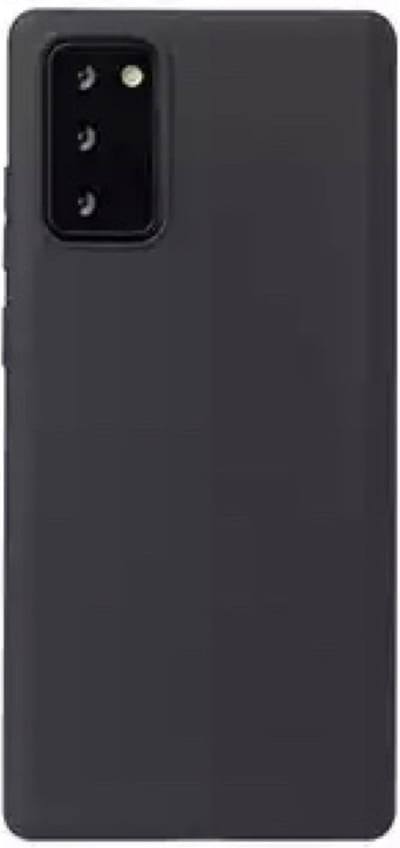 TPU back cover Geschikt voor Samsung Galaxy A71 4G - Zwart hoesje + Gratis screenprotector