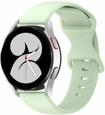 By Qubix - 22mm - Solid color sportband - Groen - geschikt voor Huawei Watch 3 / 4 / 5 (pro) - 46mm & geschikt voor Huawei Watch GT / GT 2 / GT 3 (pro) / GT 4 (pro) / GT 5 (pro) / GT 6 (pro) 46mm / Ultimate / Ultimate 2