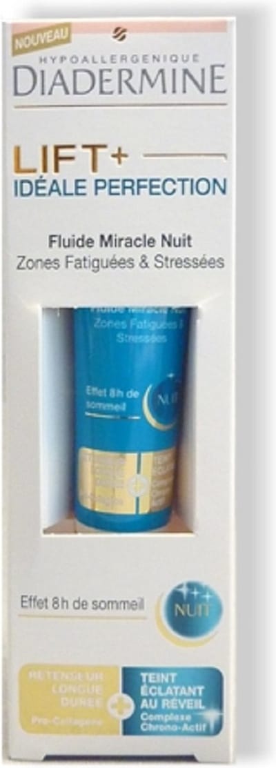 Diadermine - Oogcontourcrème Nacht + Lift - Vermoeide en stressvolle oogleden - stralende teint - 15 ml