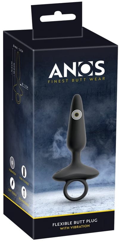 Anos Flexible Butt Plug Vibrat