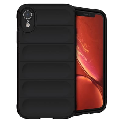 imoshion Hoesje - Geschikt voor Apple iPhone XR - EasyGrip Backcover - Zwart