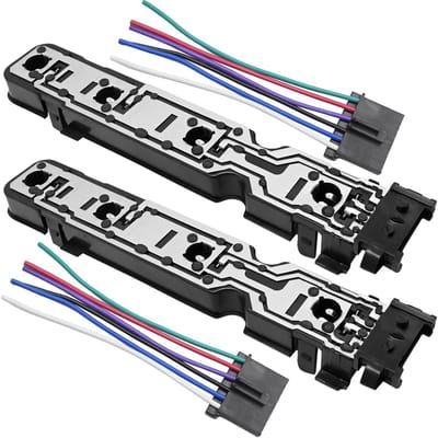 2 stuks LED achterlichthouder voor Ford Transit MK7 (2006-2014) met lamphouder en kabelboom, vervangt 6C1113N004AB, eenvoudig te installeren en duurzaam