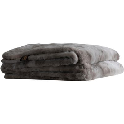 PTMD - Plaid Linde - Grijs - 220x240x2cm