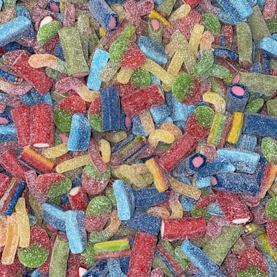 Candy Freaks Extra zure snoep mix - 450 Gram - Sour - Zuur - Snoep - Snoepgoed - Snoeppot - Snoepzakjes - Haribo - Jake - Damel - Traktatie