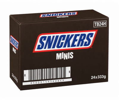 Snickers Minis - Chocoladerepen - Doos - 24x333g
