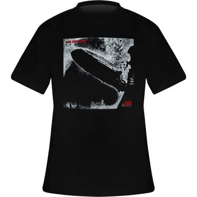 Led Zeppelin - 1 Remastered Cover Heren T-shirt - S - Zwart