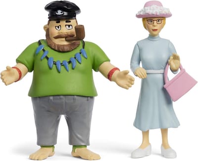 Poppenhuis Figuren Set - Mini Poppen - Rollenspel - Zweeds Design - 10 cm - Verschillende kleuren