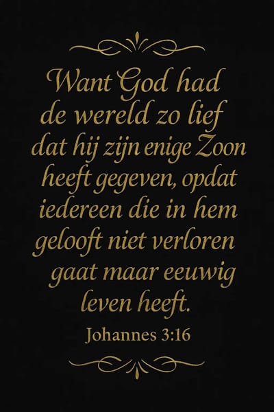 Magie - Johannes 3:16